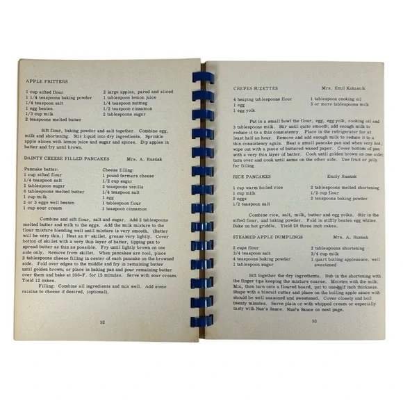 Vintage Golden Slovak Slovic-American Recipes Of St. Mary's PTA Passaic NJ 1955 - Picture 5 of 7